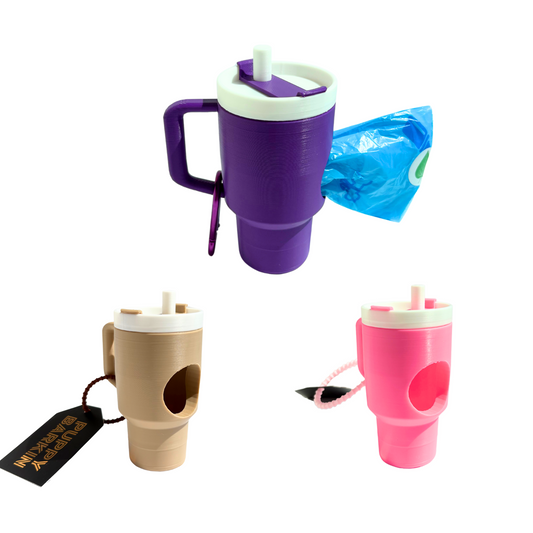 Tumbler Dog Waste Bag Holder