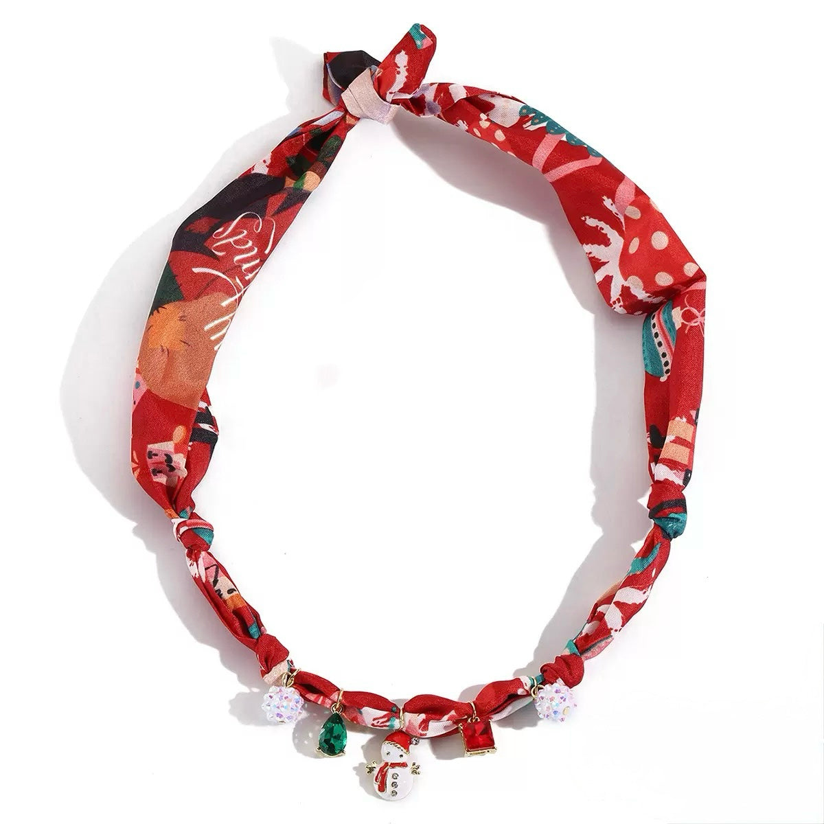 Christmas dog bandana with pendant, photo 2