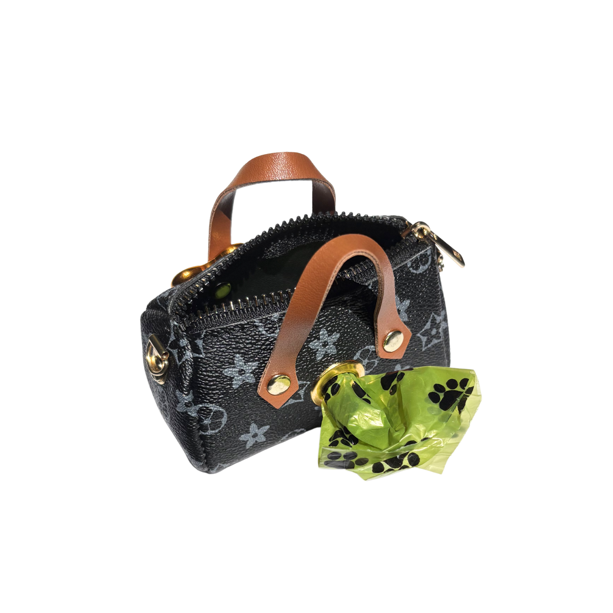 Puppy Barkin Dog Waste Bag Dispenser VIII backside