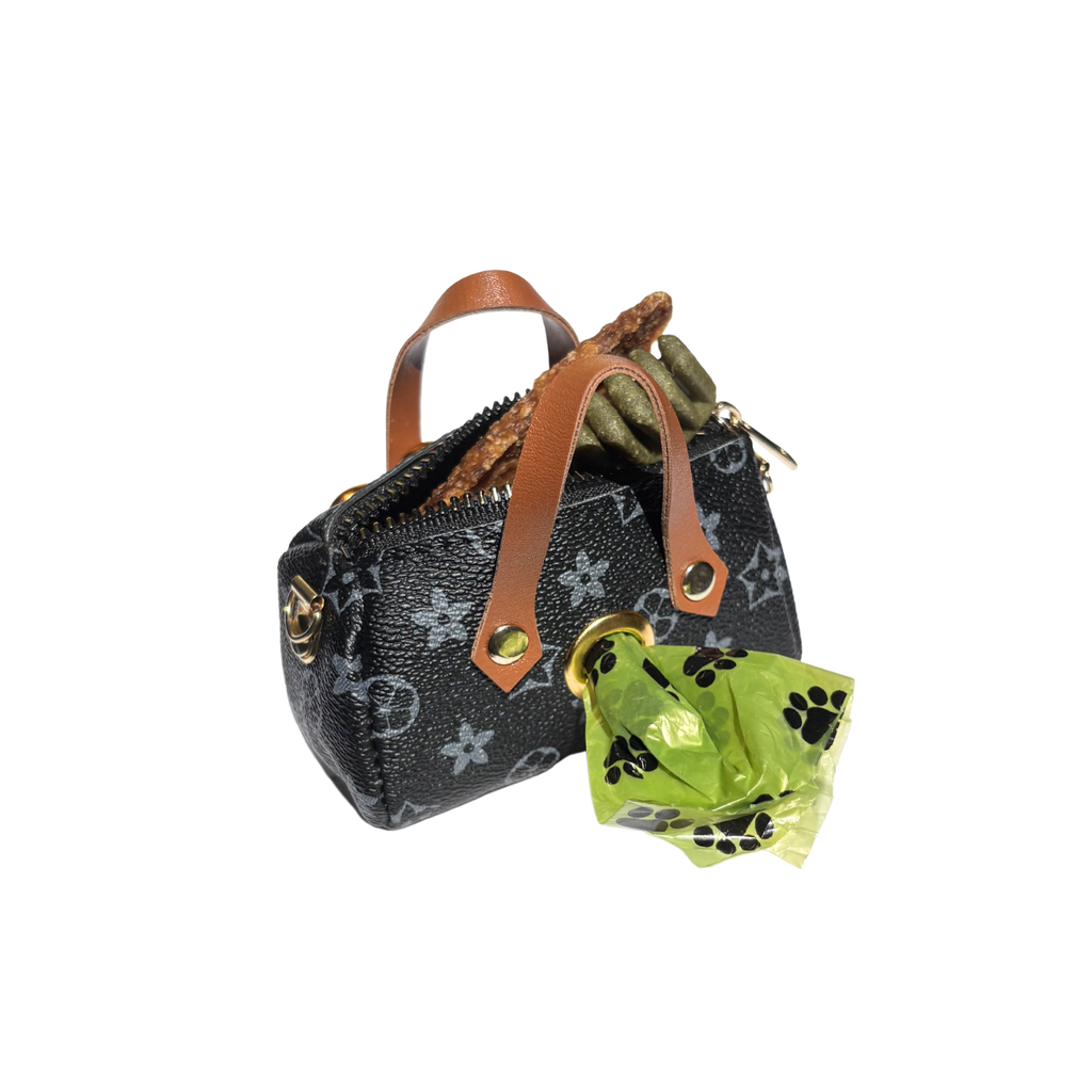 Puppy Barkin Dog Waste Bag Dispenser VIII with Waste Bag and Treats