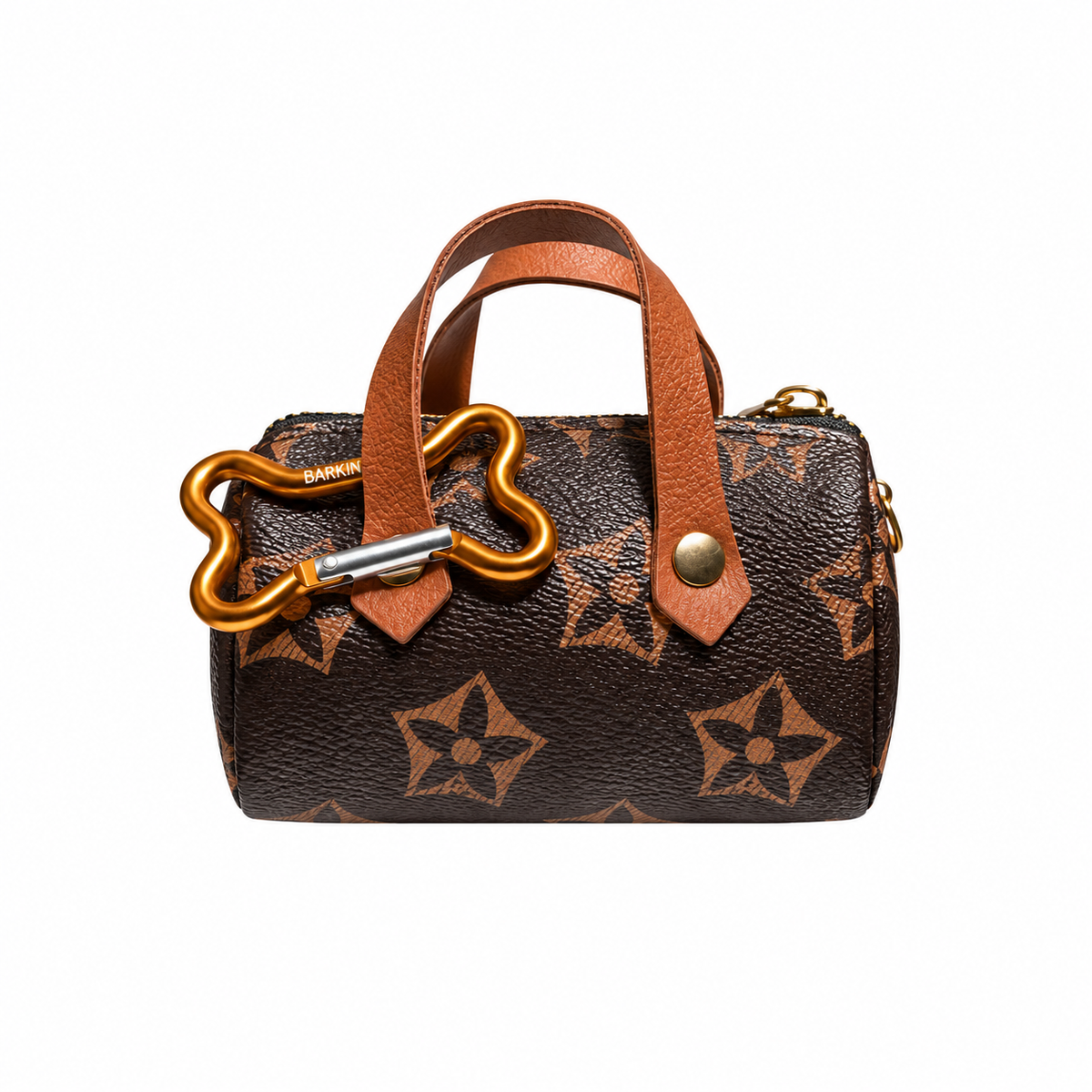 Barkin X Large Dog Poop Bag Holder with Carabiner